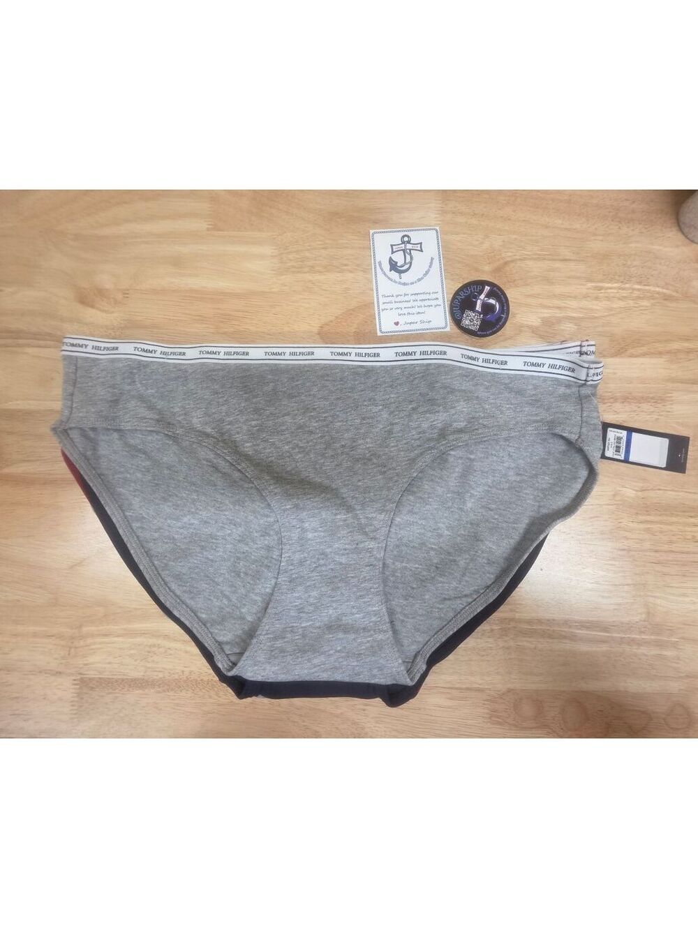 TOMMY HILFIGER WOMEN’S COTTON BIKINI PANTY 6‑PACK MULTICOLOR X‑LARGE
